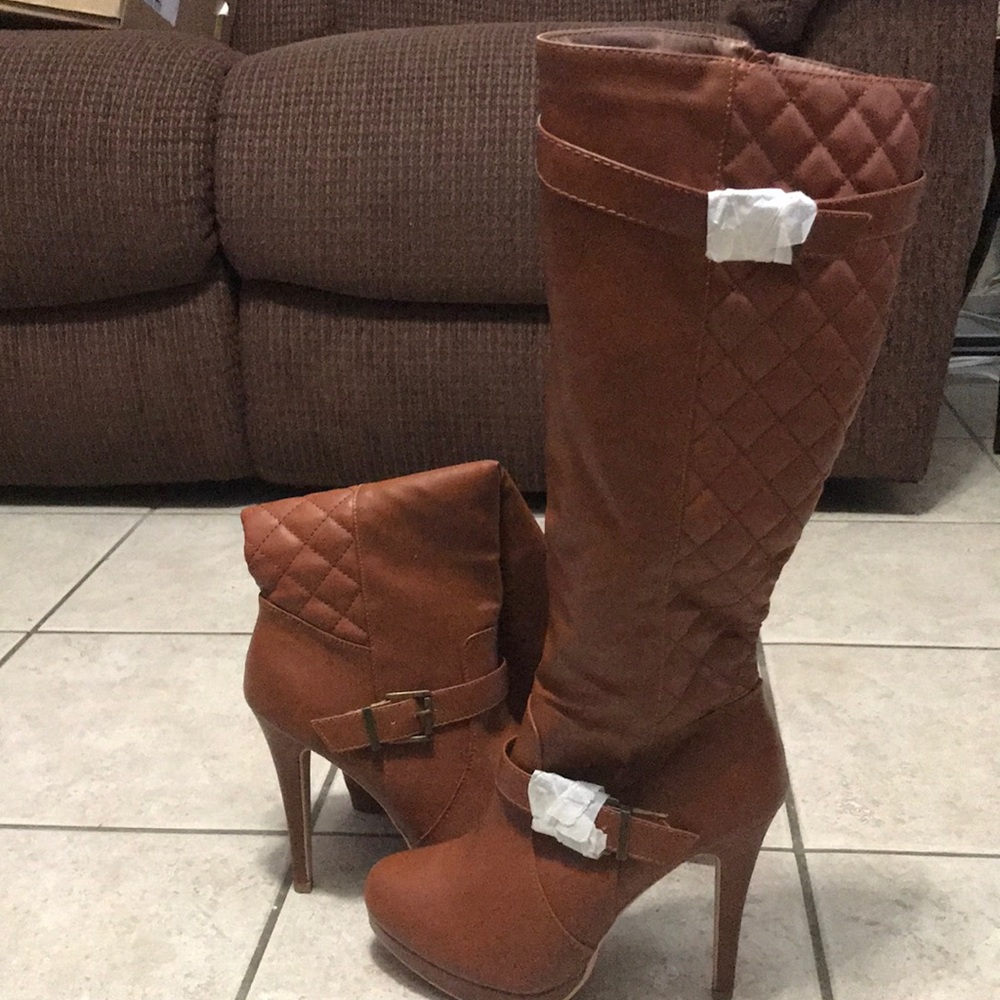 Brown boots for women